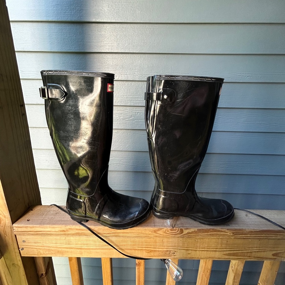 Hunter tall boots